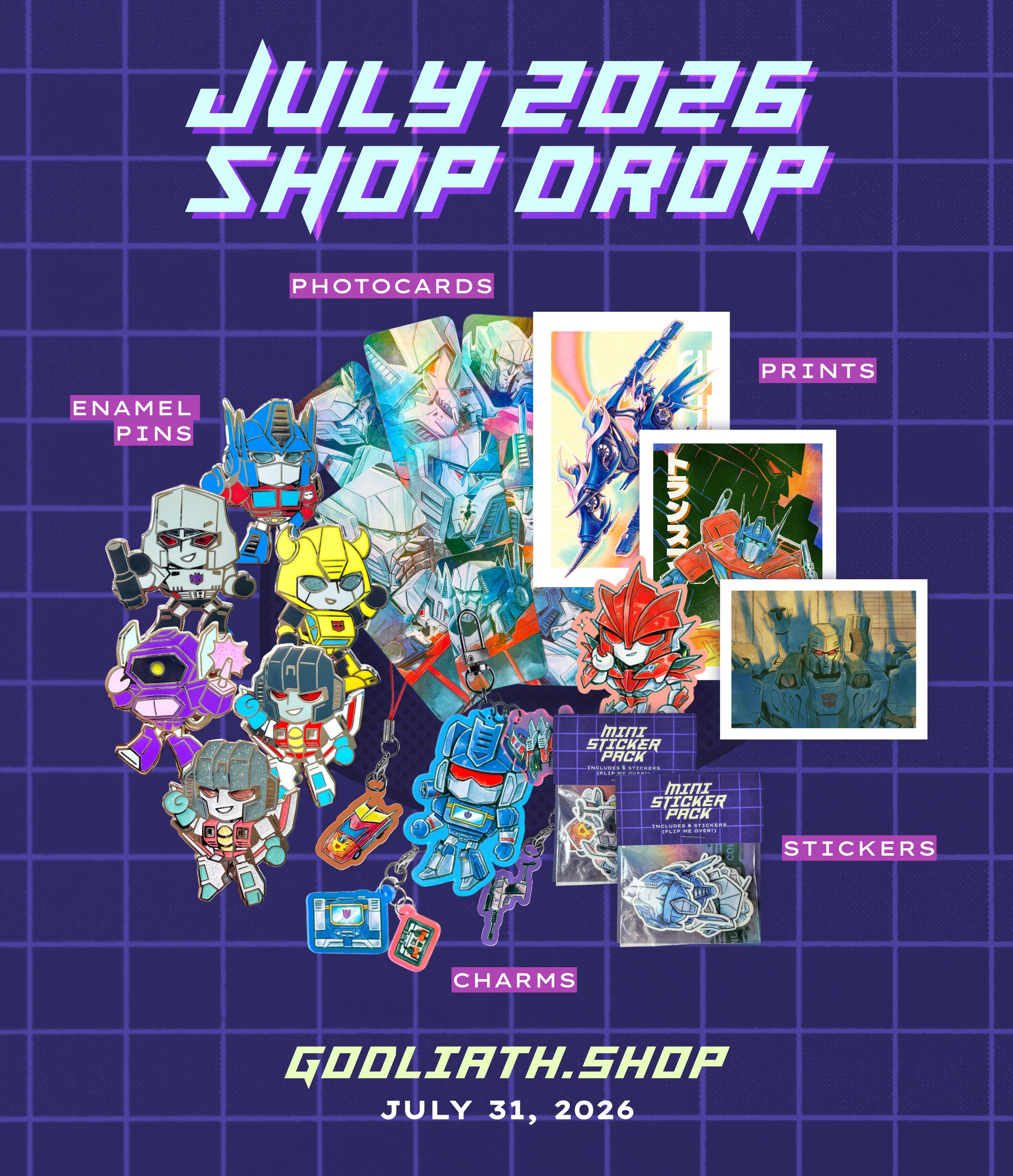 July Shop Drop