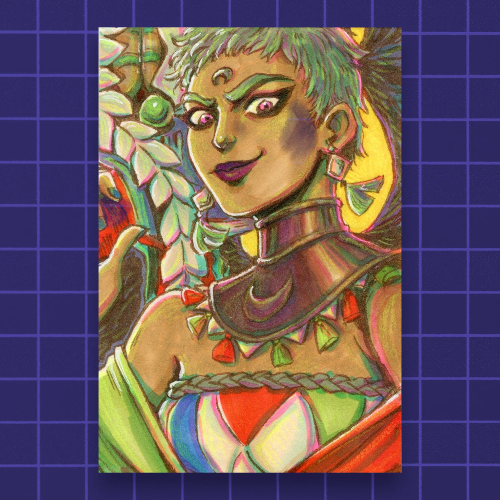 Hades 2 Eris Art Card Marker