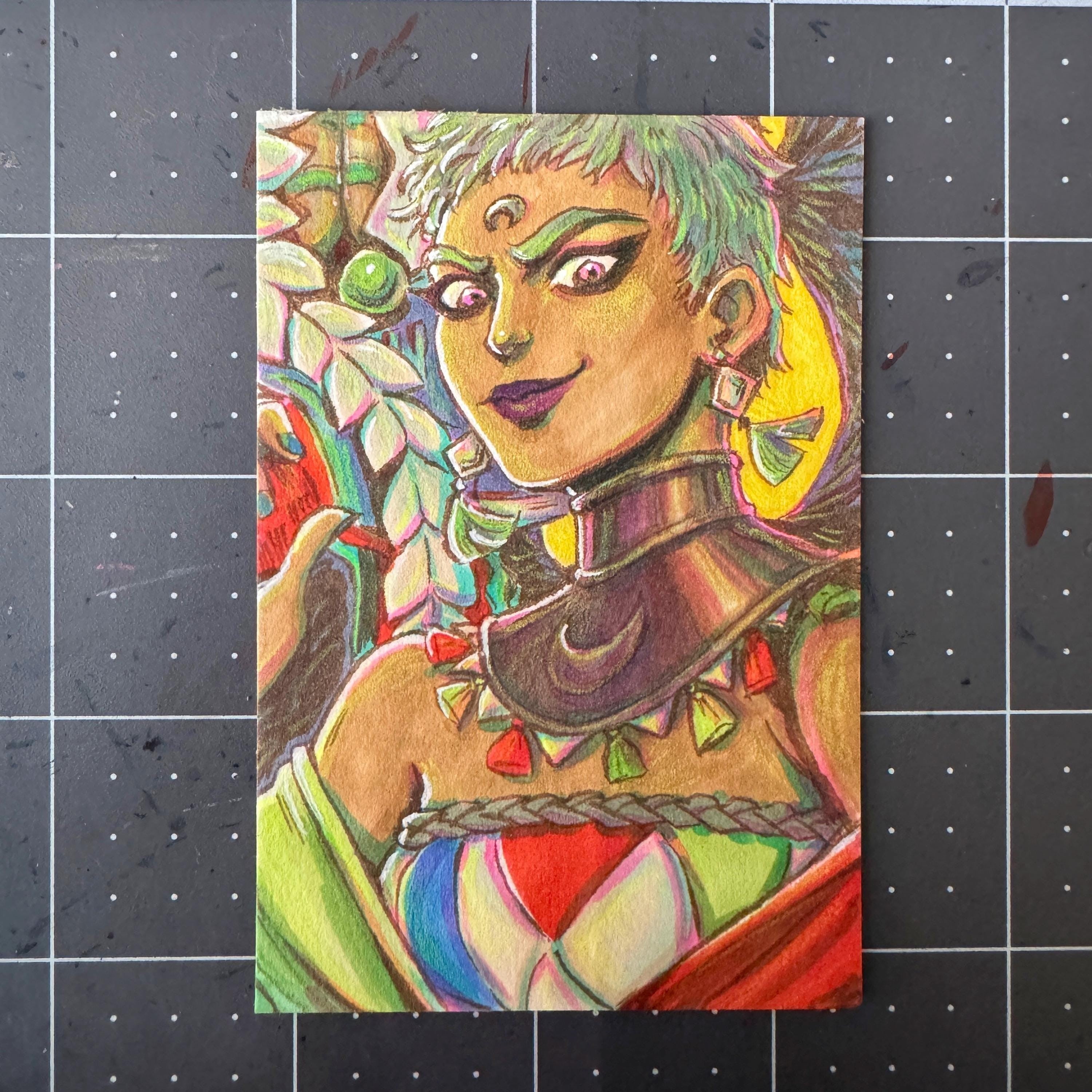 Hades 2 Eris Art Card Marker