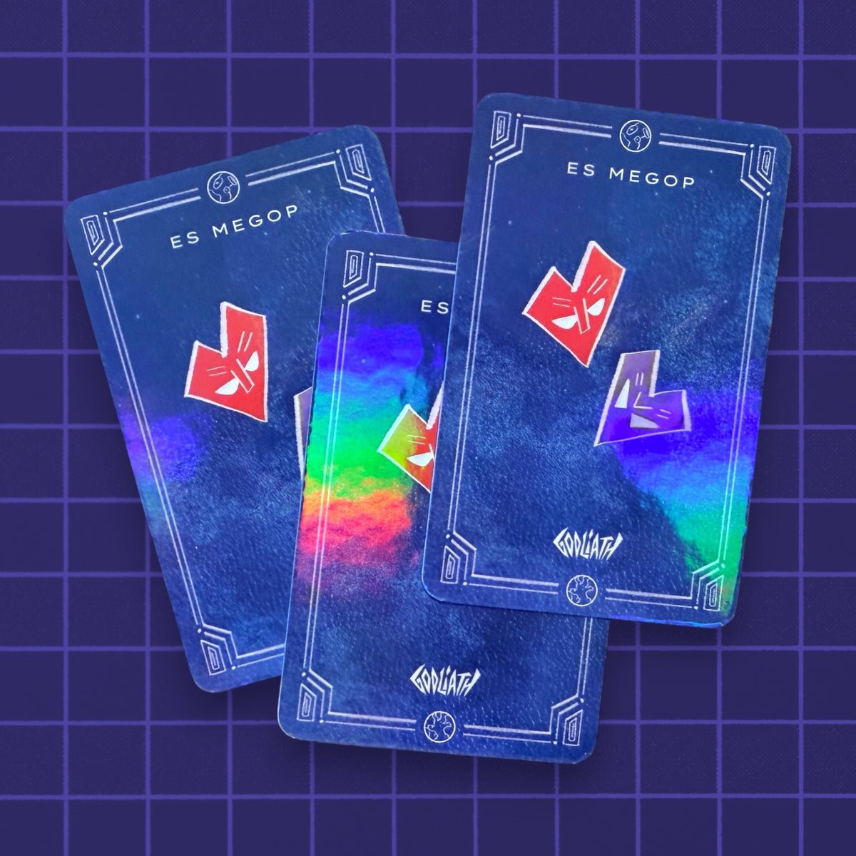 ES MegOp Holo Photocards