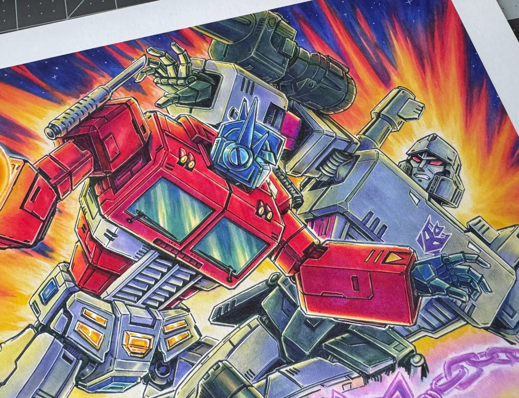 G1 Showdown Print