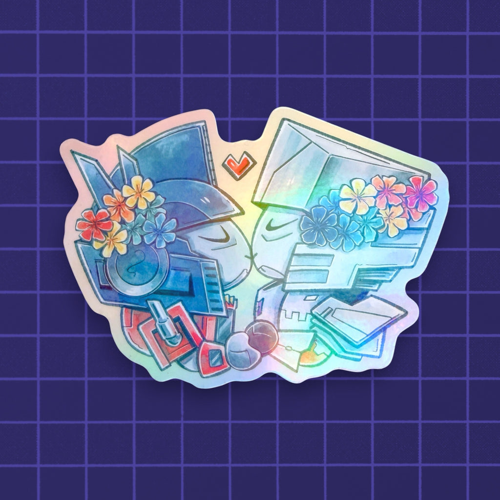 ES MegOp Holo Stickers