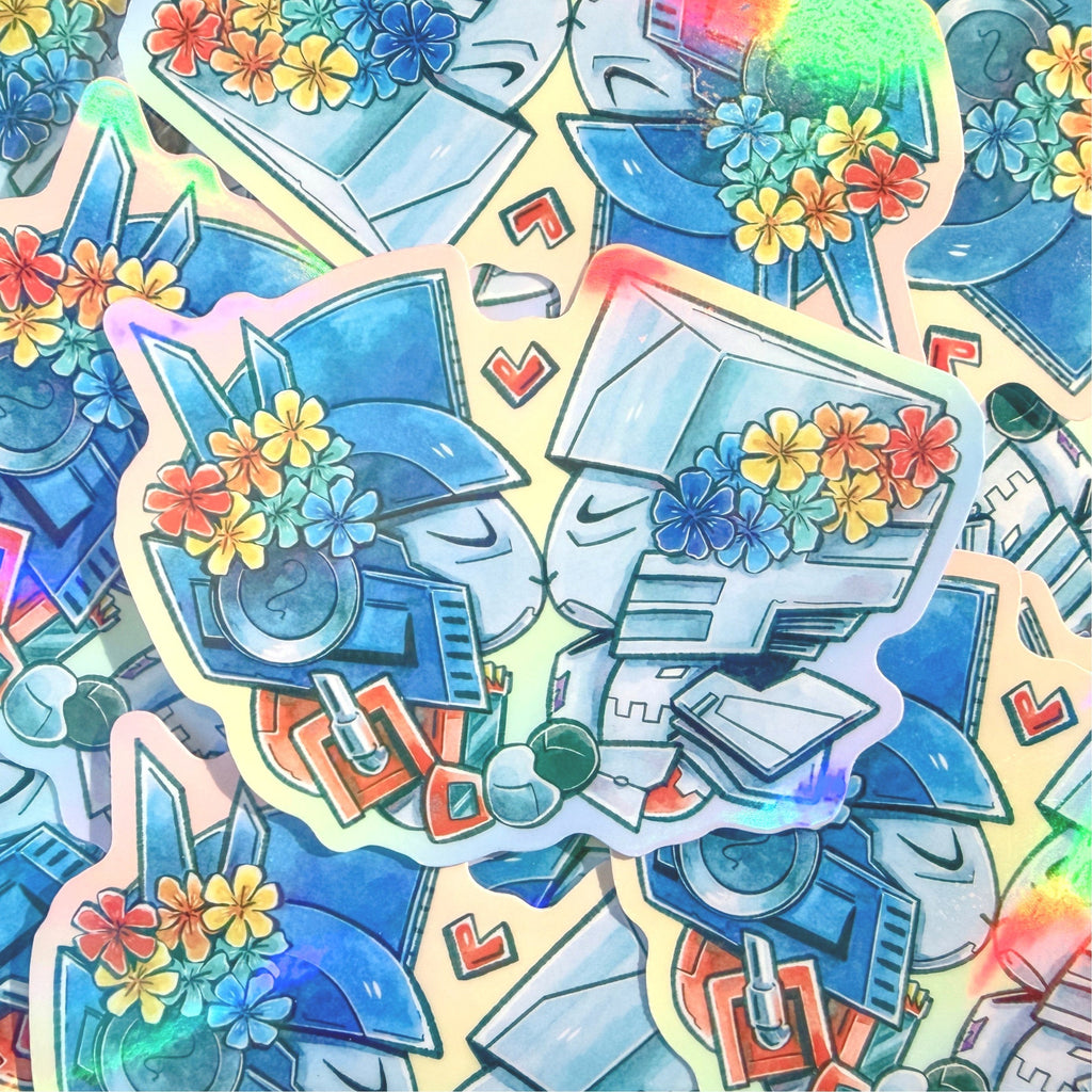 ES MegOp Holo Stickers