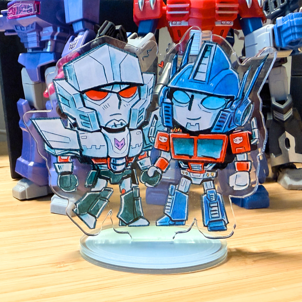 ES MegOp Acrylic Standee