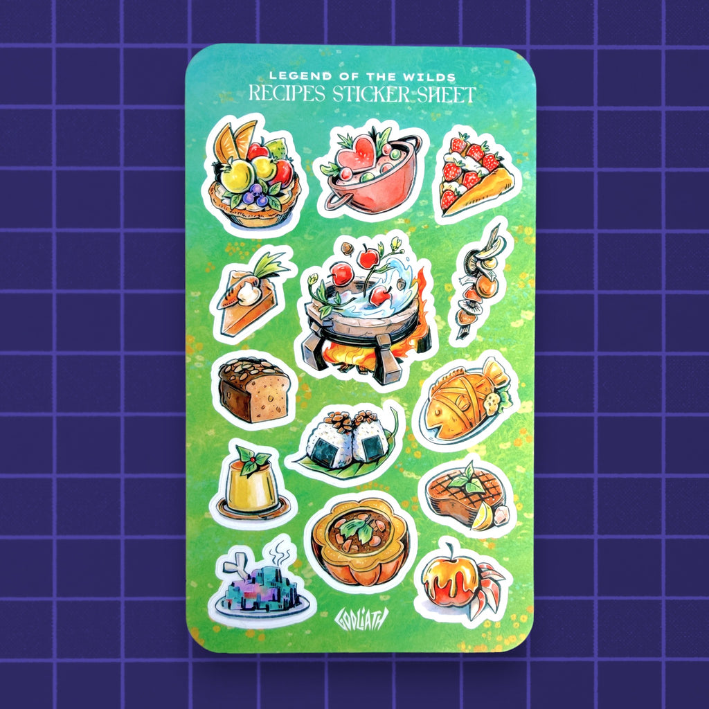 Zelda BotW Sticker Sheets