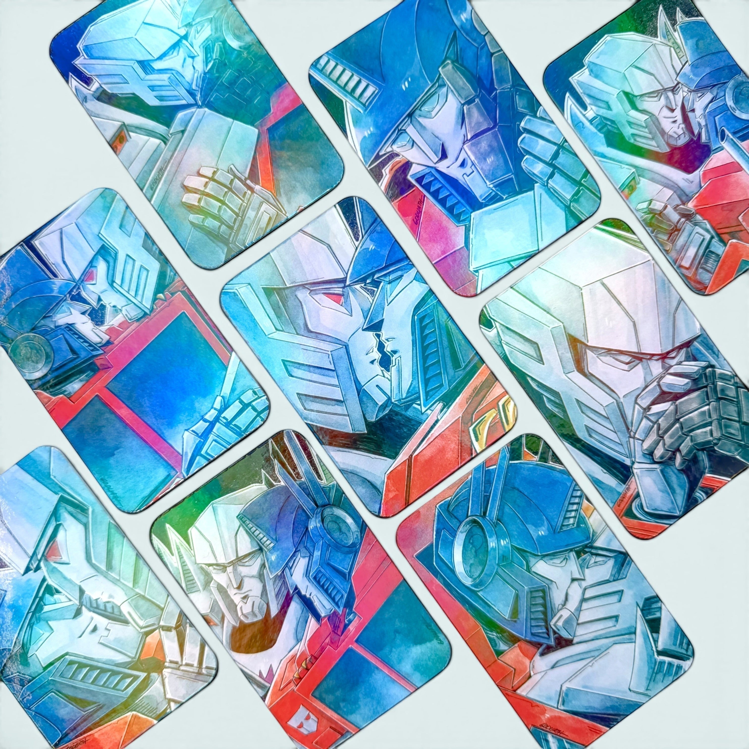 ES MegOp Holo Photocards