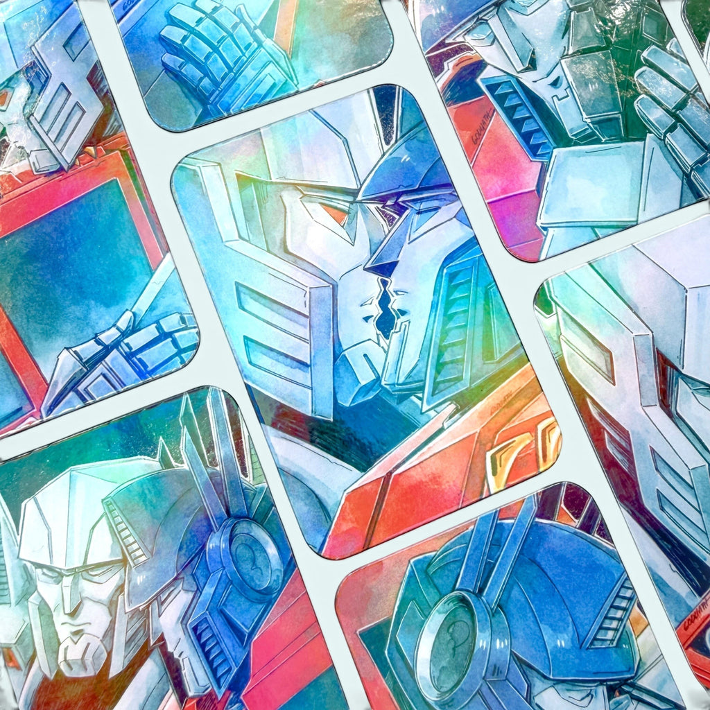 ES MegOp Holo Photocards