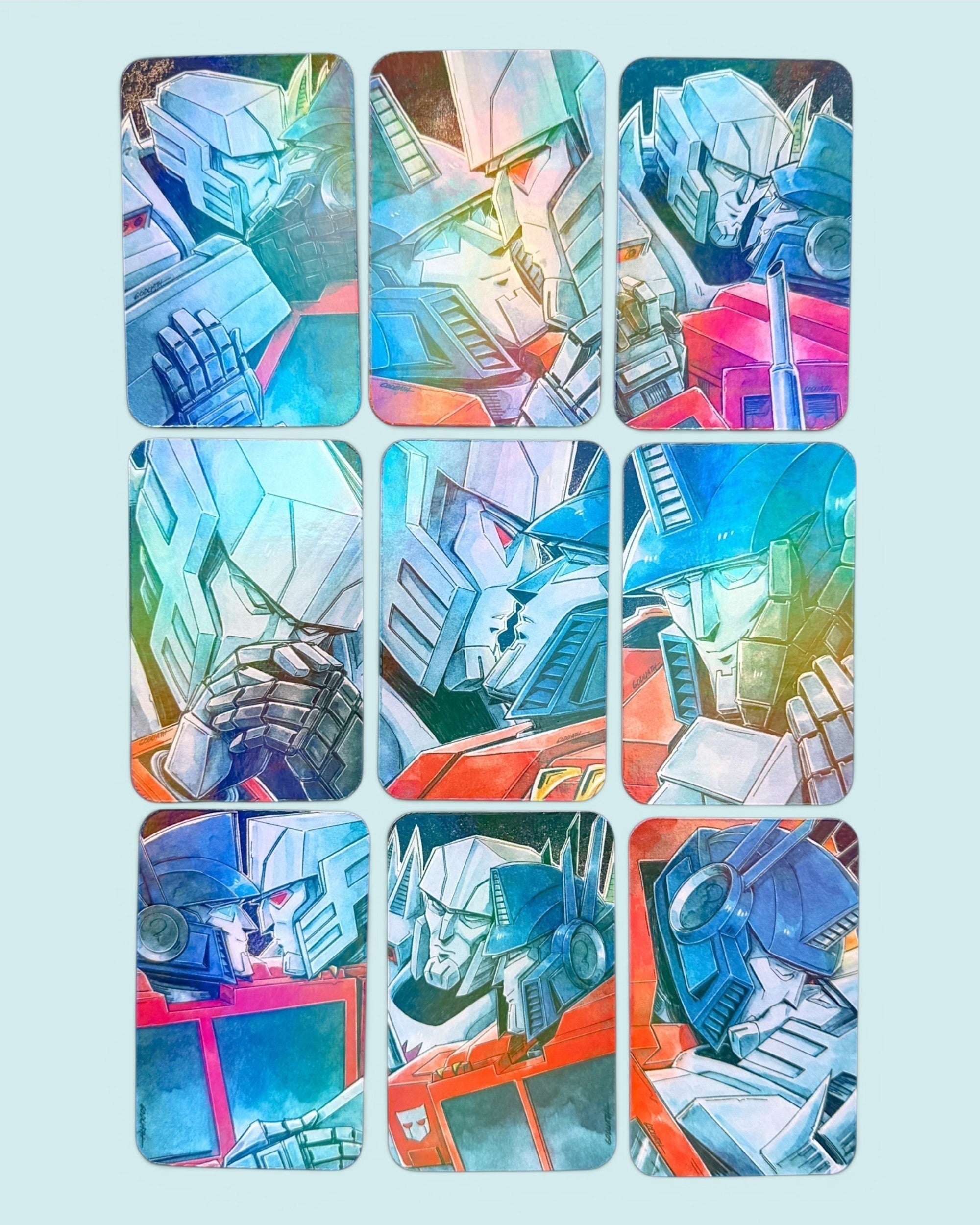 ES MegOp Holo Photocards