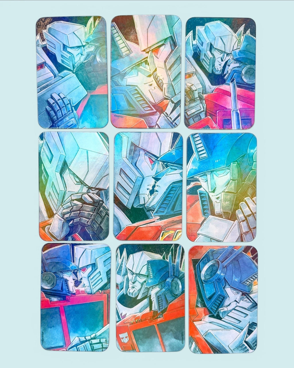 ES MegOp Holo Photocards