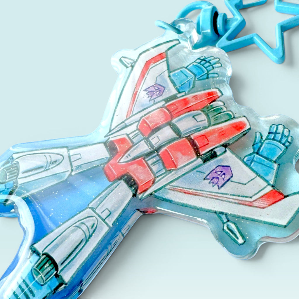 Beached Starscream Keychain