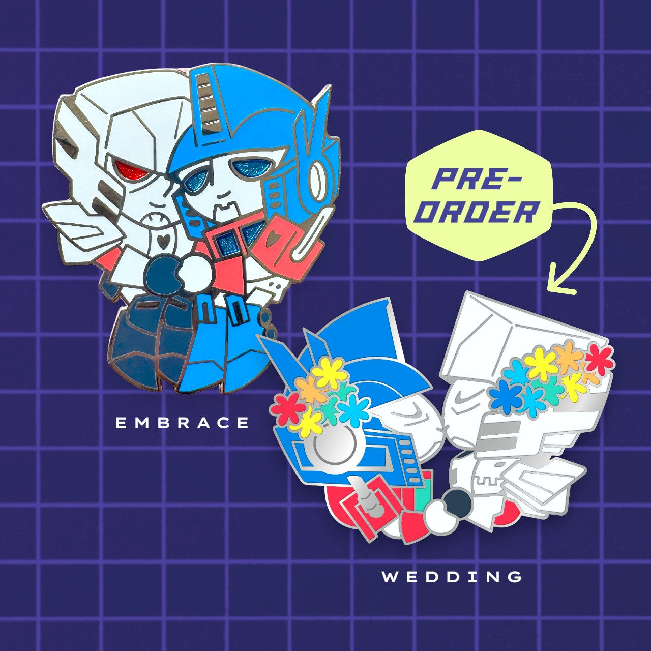 PREORDER - ES MegOp Pin Set