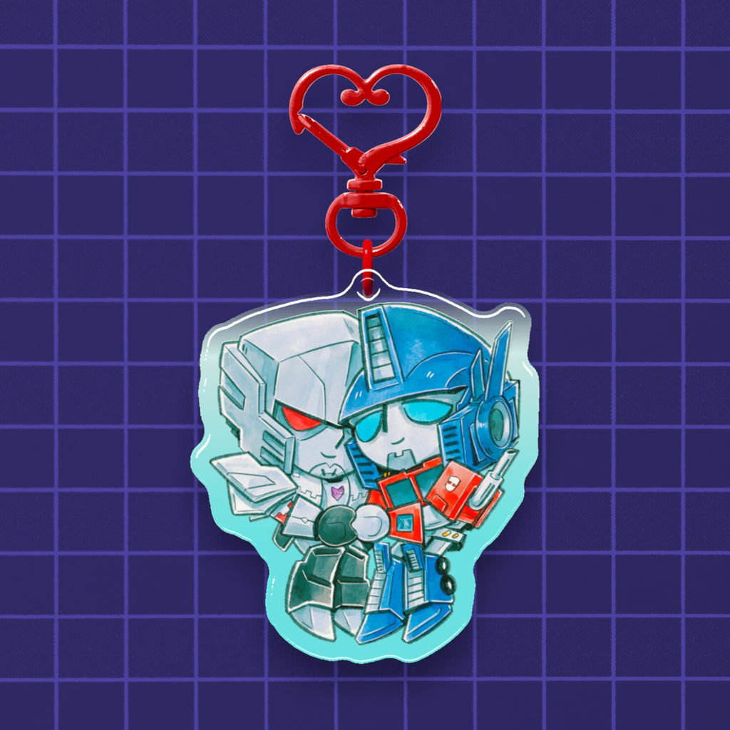 ES MegOp Embrace Keychain