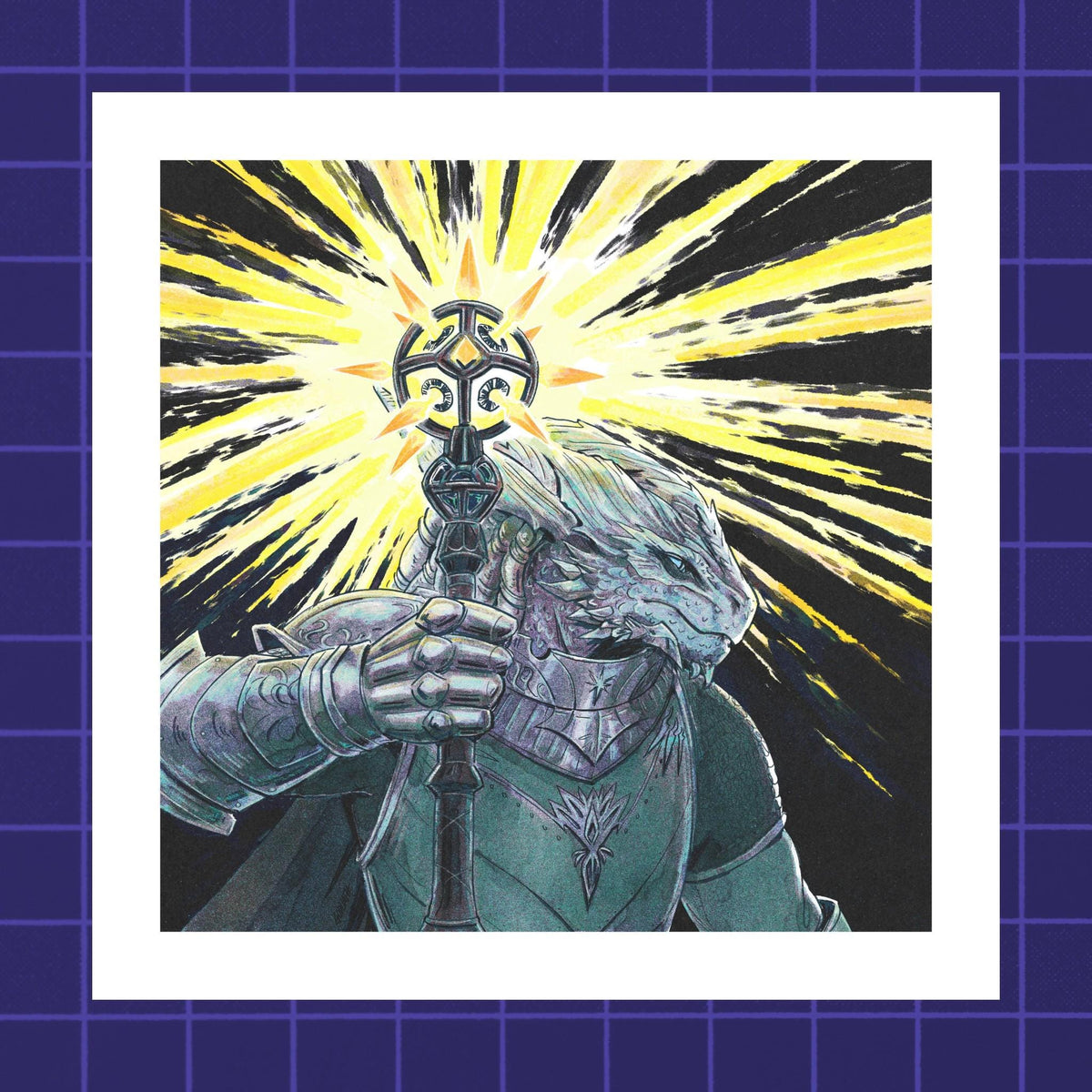 Light of Lathander BG3 DND Print