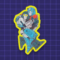 DPax In a Bind Sticker