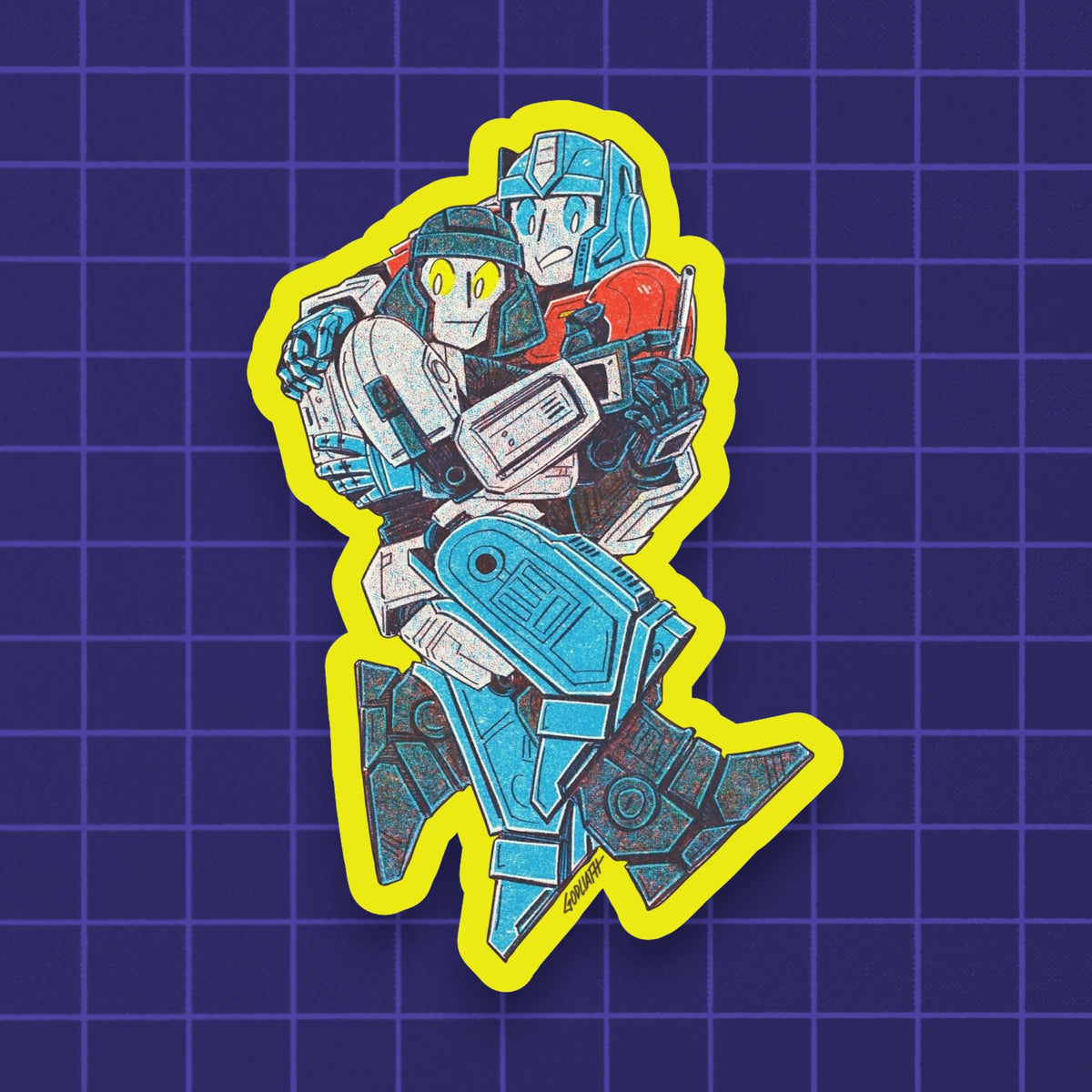 DPax In a Bind Sticker