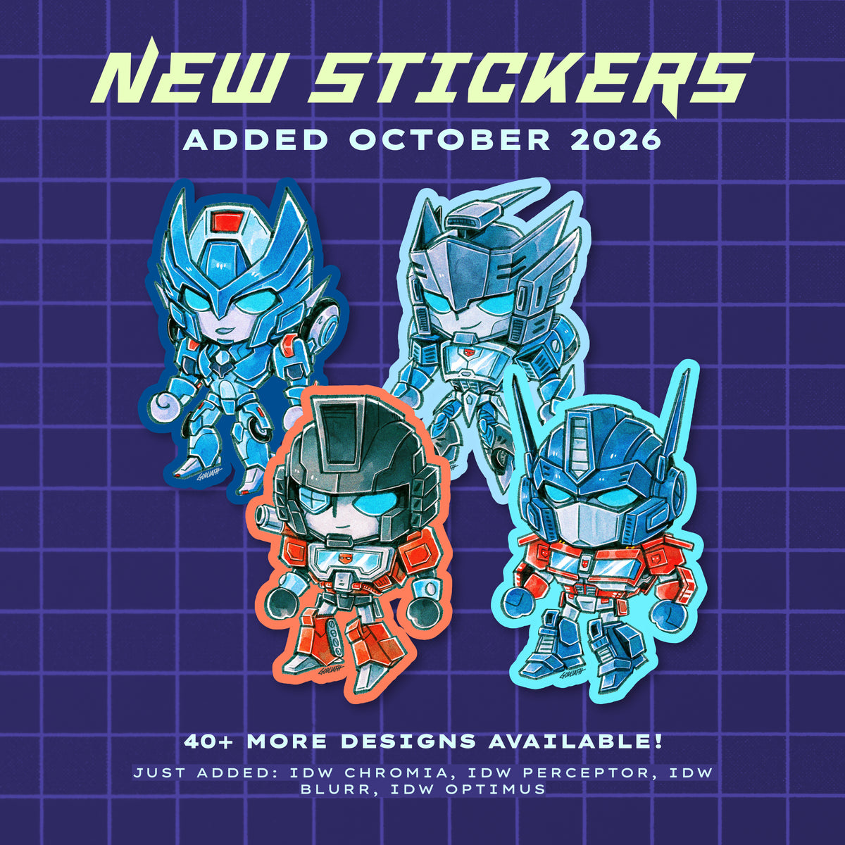TF Chibi Stickers