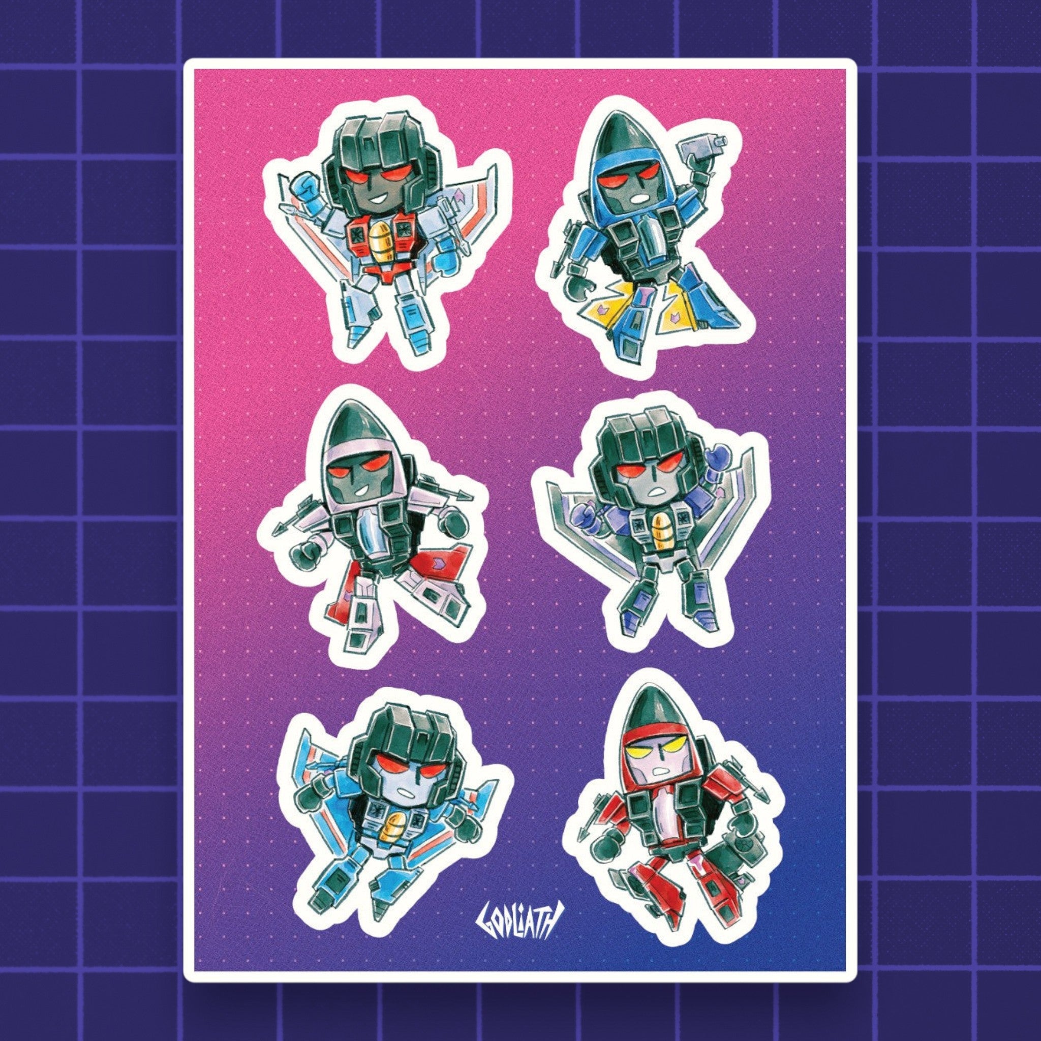 G1 Sticker Sheets