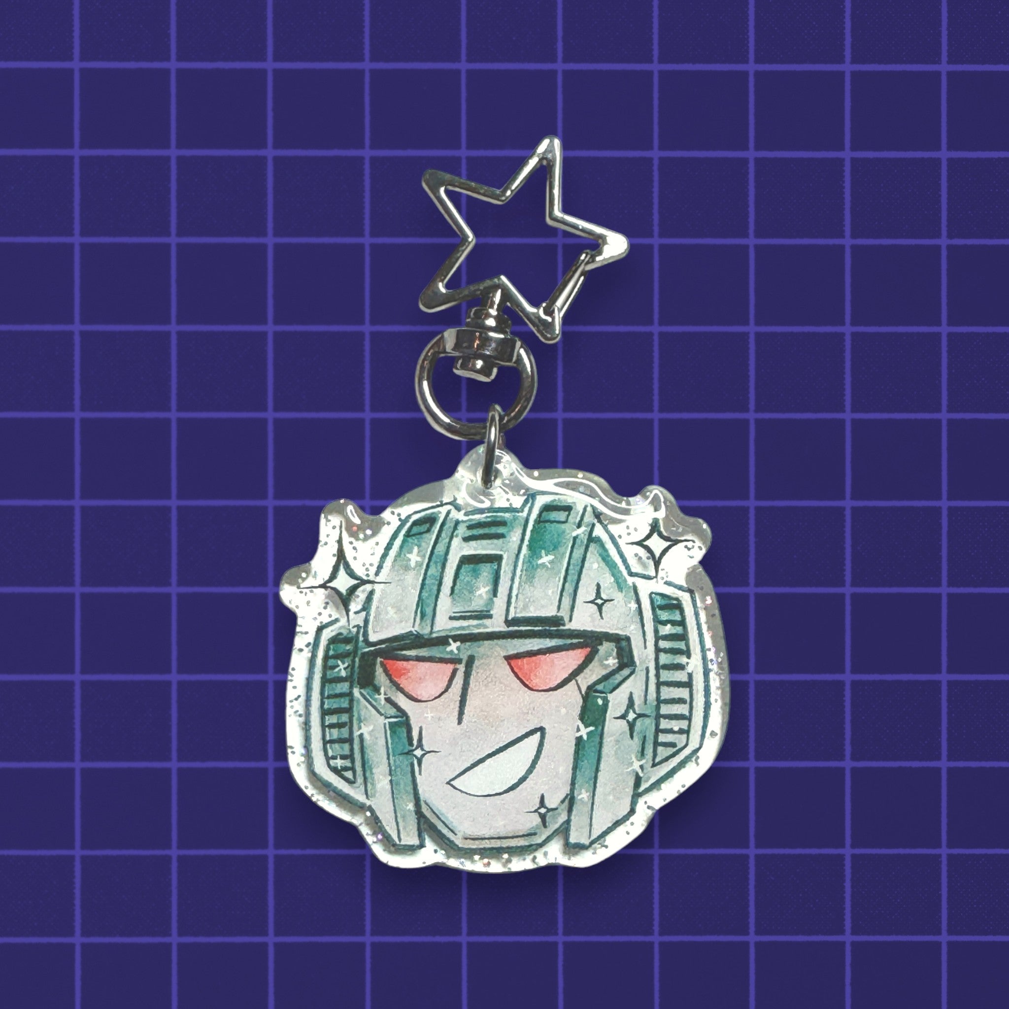 Starscream Ghost Keychain