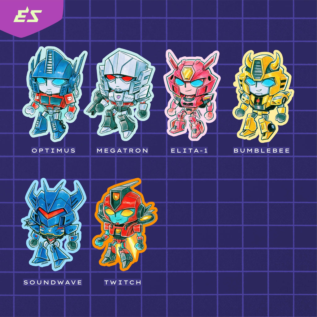 TF Chibi Stickers