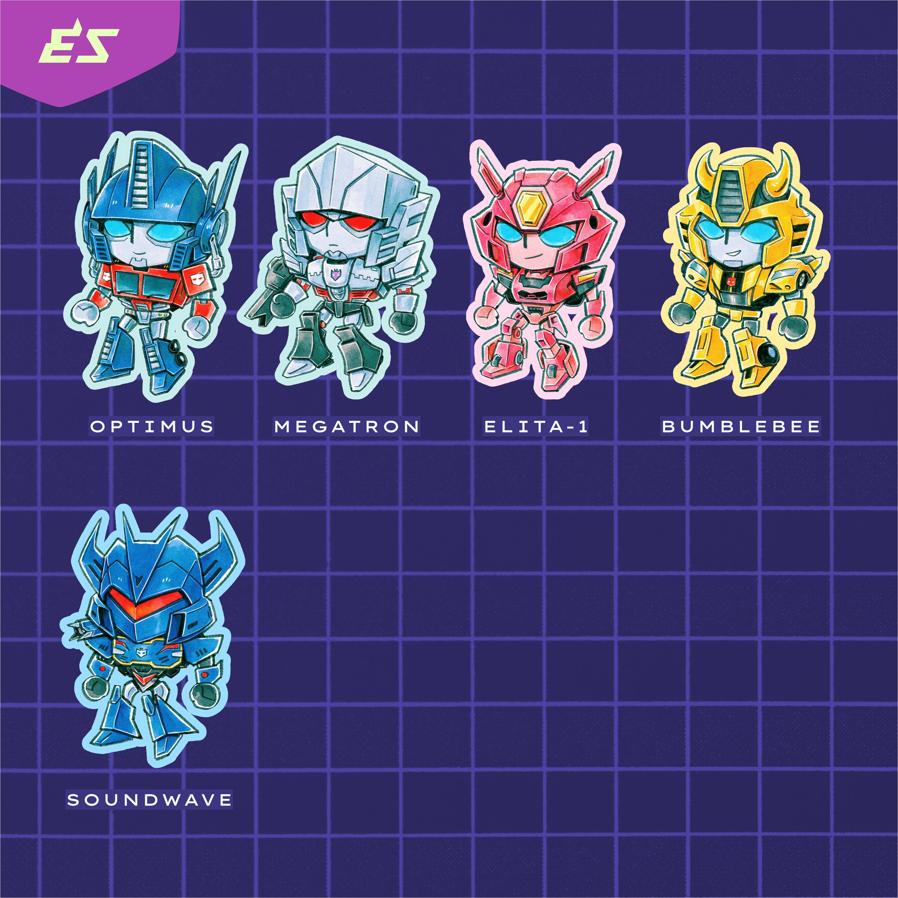TF Chibi Stickers