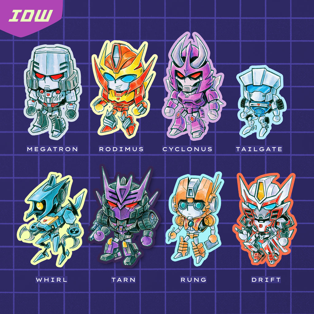TF Chibi Stickers