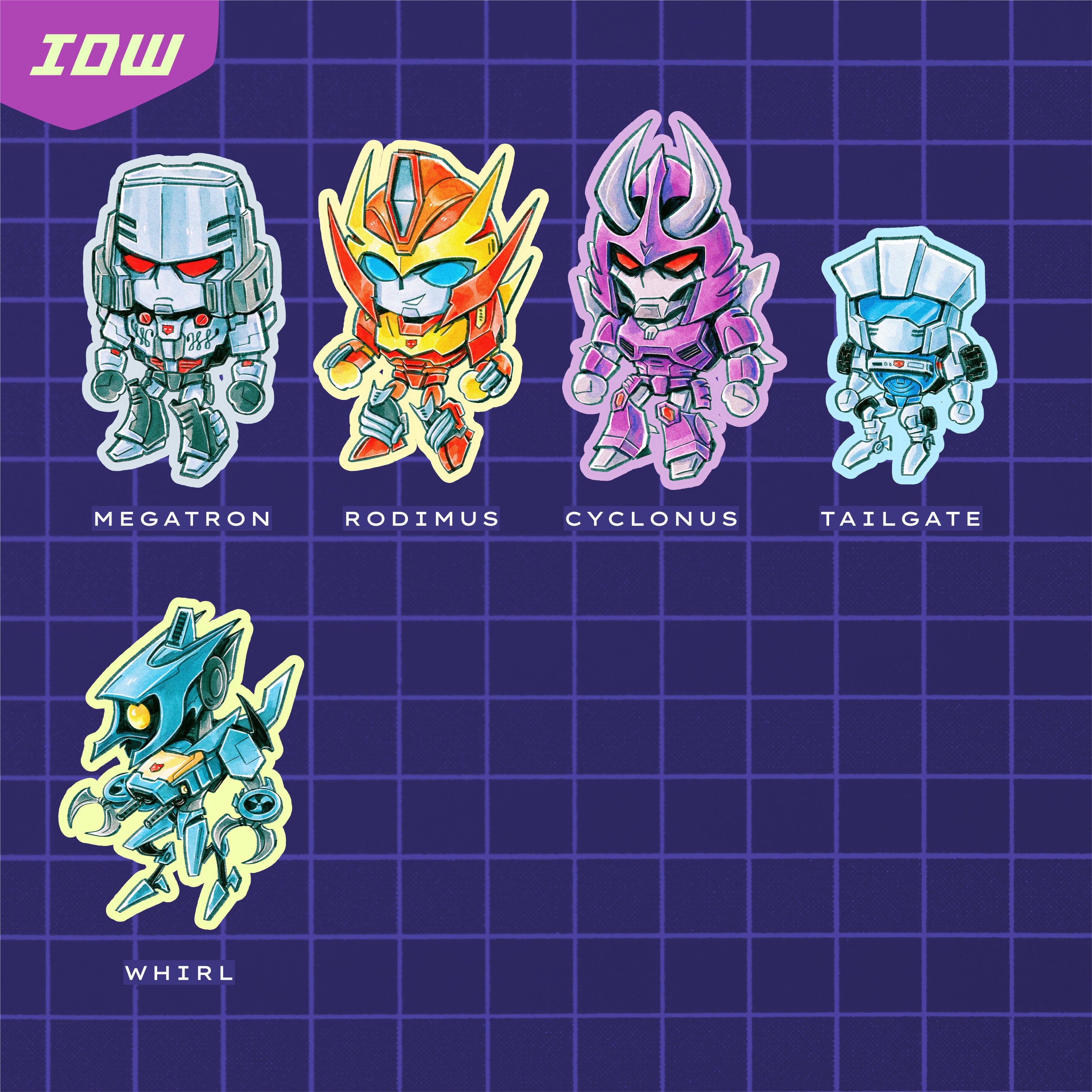 TF Chibi Stickers