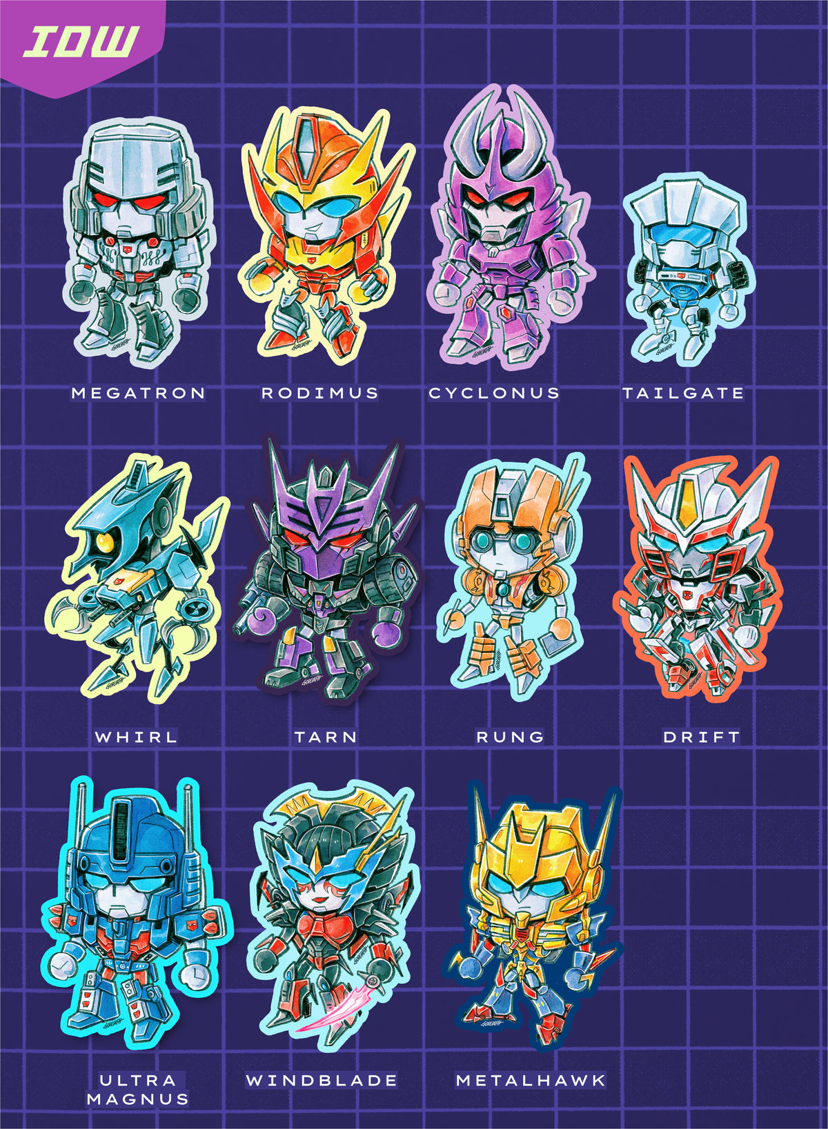 TF Chibi Stickers