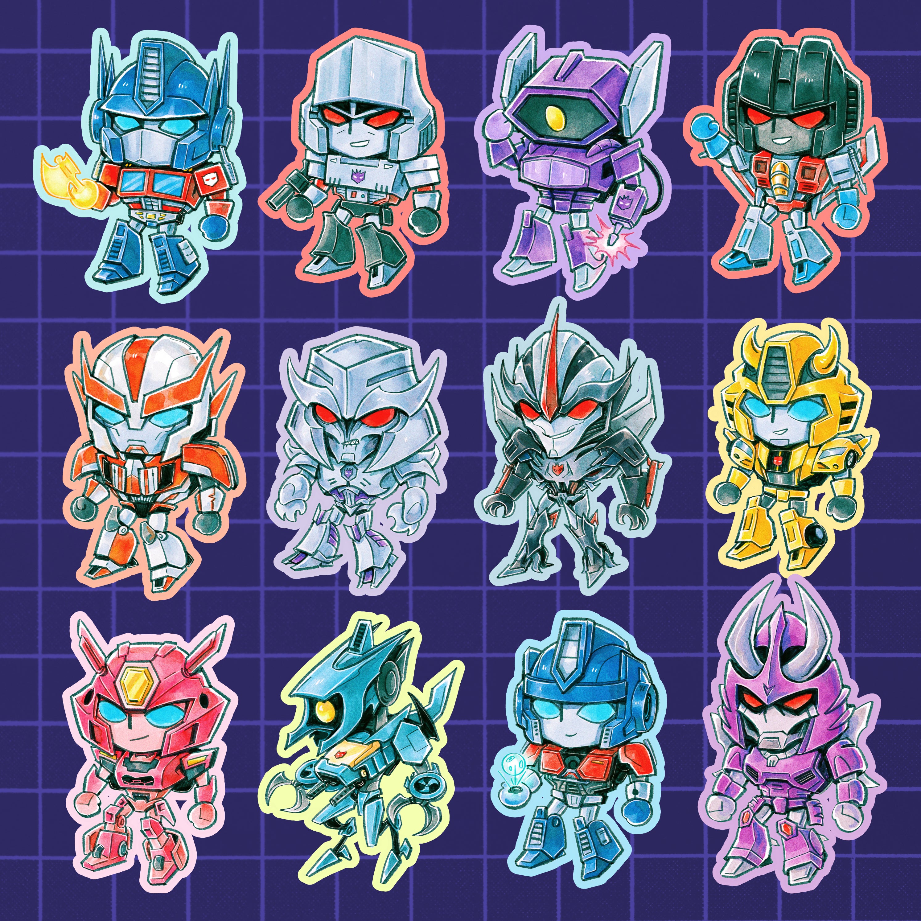TF Chibi Stickers