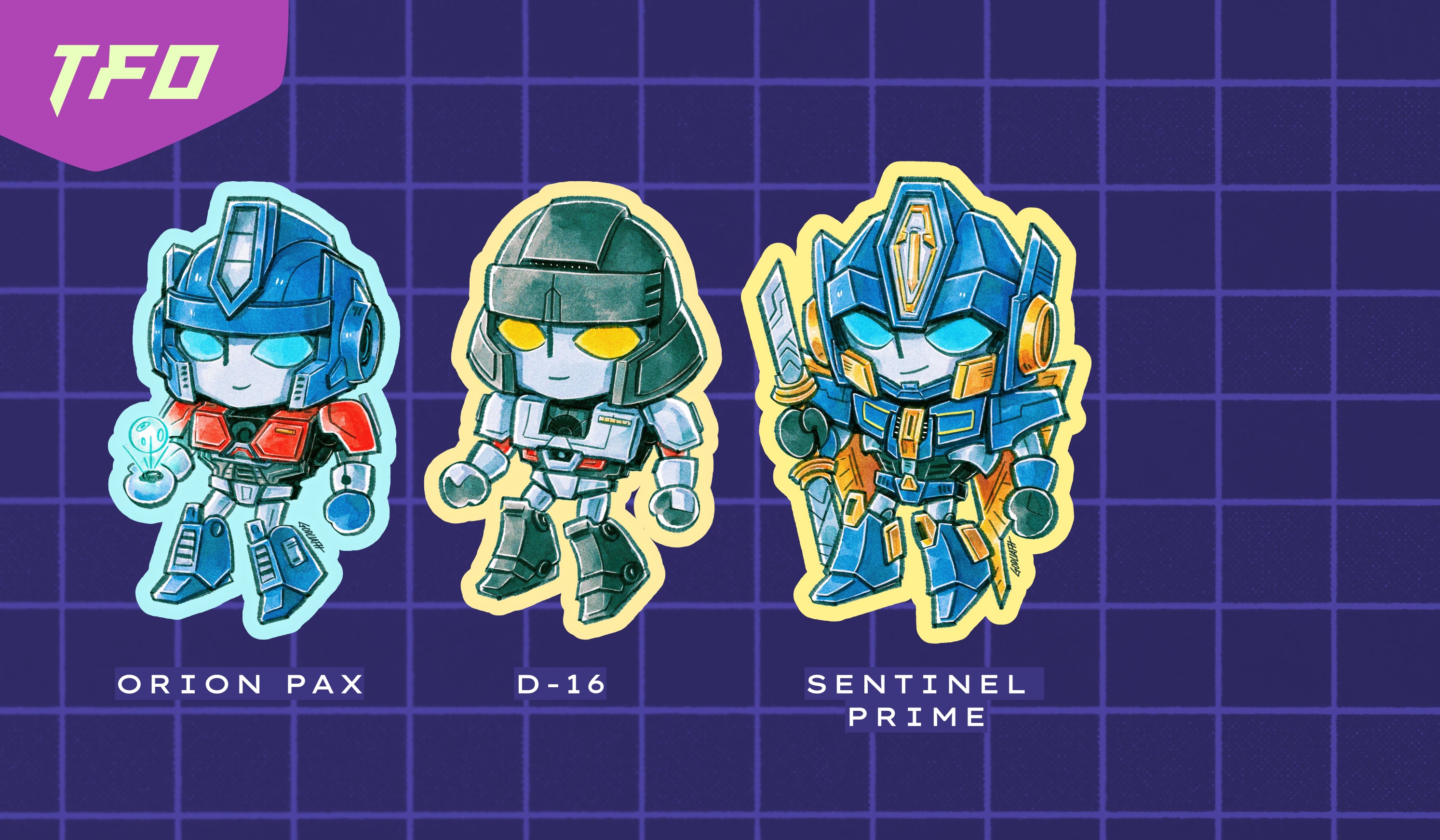 TF Chibi Stickers