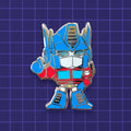 Chibi Optimus Prime hard enamel pin